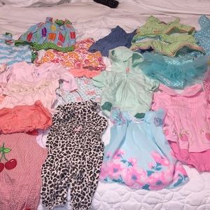 32items3-6&6Months bundle girl baby clothes